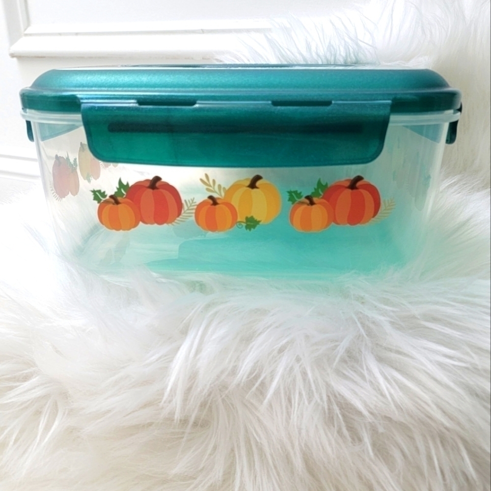 Locknlock Pumpkin Print Carrier with Handle